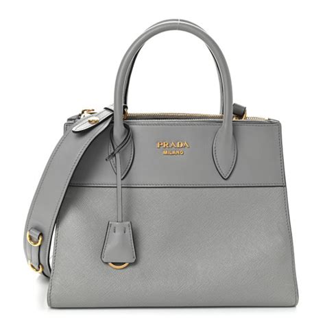 PRADA Saffiano City Calfskin Small Paradigme Bag